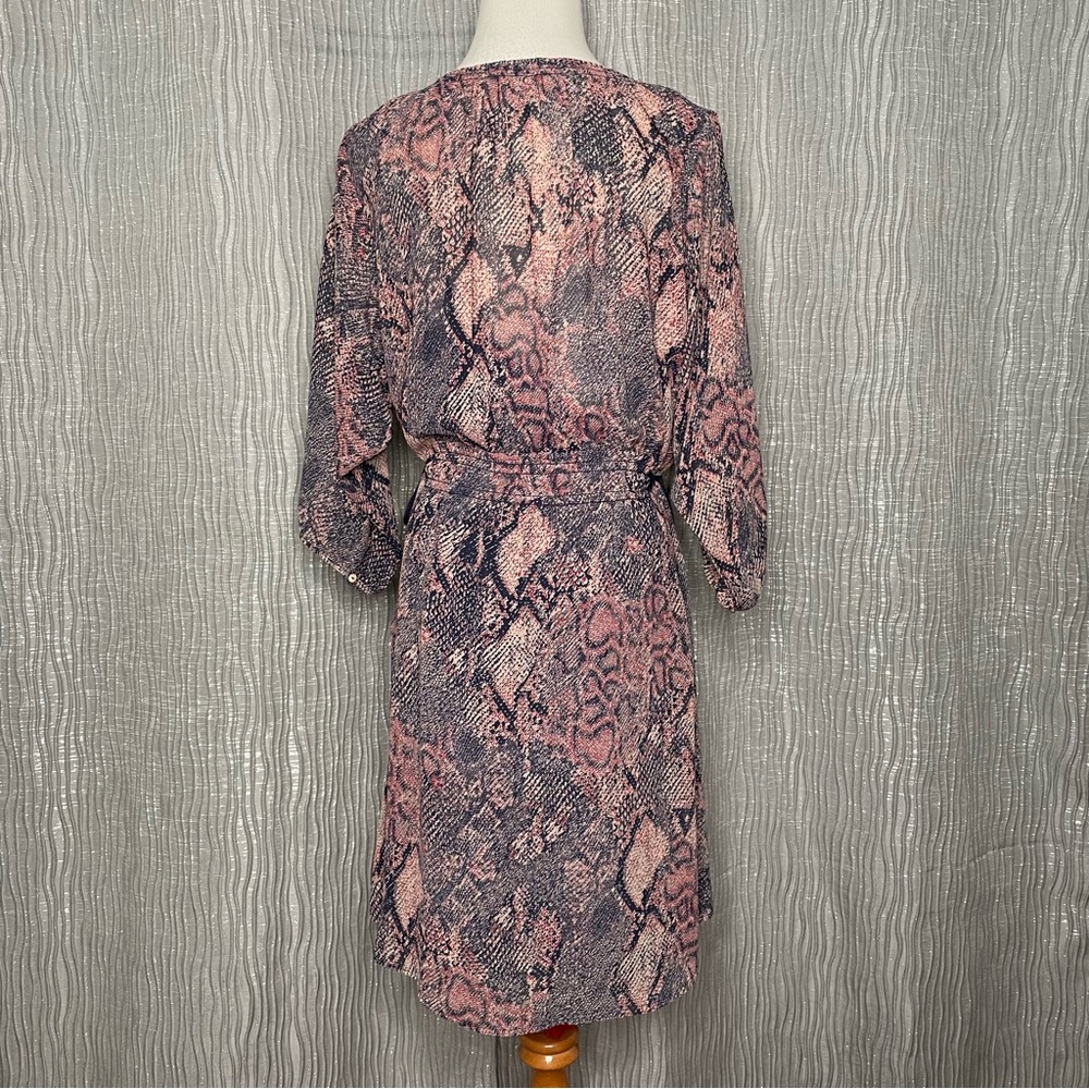 Anthropologie Floreat Zharah snakeskin tassel tie 2 piece boho dress - Picture 6 of 11